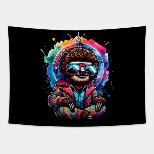 Disco Sloth Tapestry