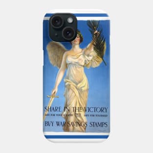 Patriotic American Angel with Sword Phone Case