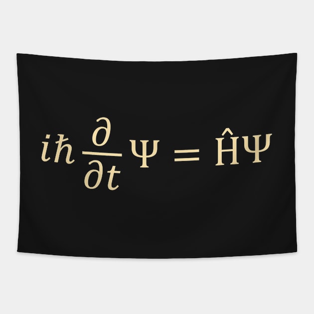 the Schrödinger Equation Tapestry by ScienceCorner