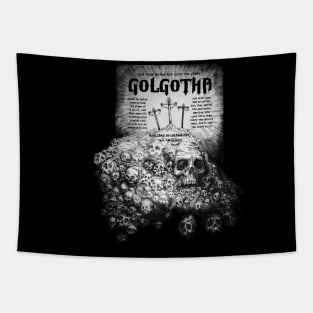 Golgotha Mark 5:19-25 (KJV) Tapestry