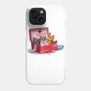 FIRS AID KITTENS Phone Case