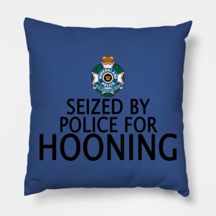 Seized by police for Hooning - QLD Police Pillow