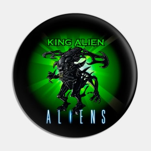 King Alien Kenner Pin