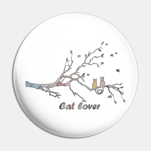 Cat lover Pin