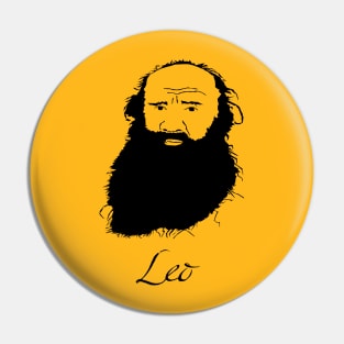 Leo Tolstoy Pin