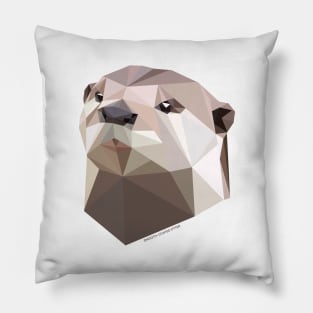 Smooth-Coated Otter Pillow