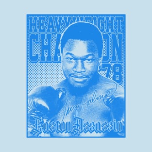 Larry Holmes Blue T-Shirt