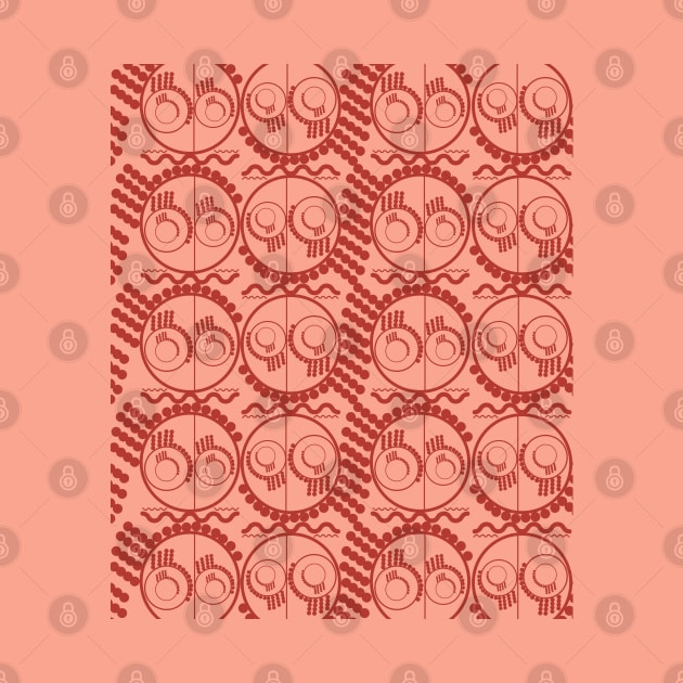 Seamless circle pattern by Ezzkouch