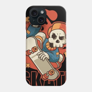 Skull Skate Phone Case