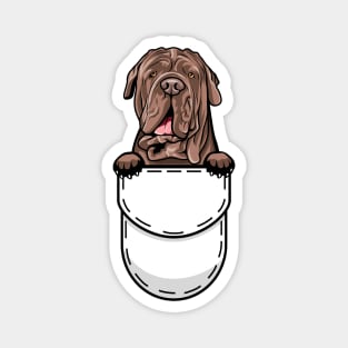 Neapolitan Mastiff Pocket Dog Magnet