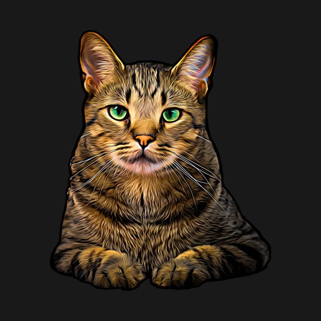 Tabby Cat by RockettGraph1cs