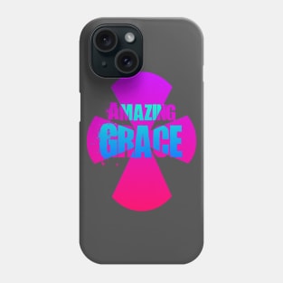 Amazing Grace Christian Cross Phone Case