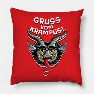 Gruss vom Krampus! Pillow