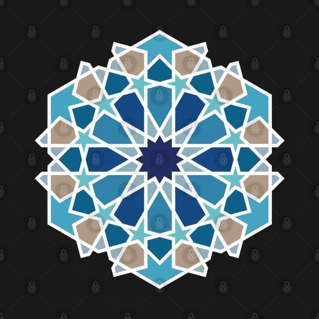 Arabic Geometric Design Pattern by Looly Elzayat