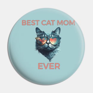 Cool Cat Sunglasses-wearing Kitties for the Feline-Obsessed Pin