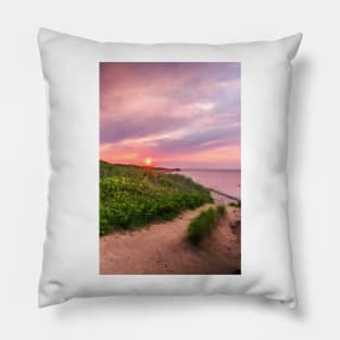 Montauk End of the world 2 Pillow