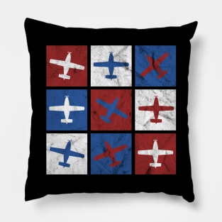 Plane pop art Pillow