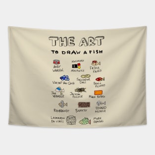 Funny Artist Gift Tapestry