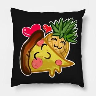 pineapple pizza love emote Pillow