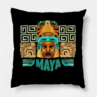 Mayan Art Pillow