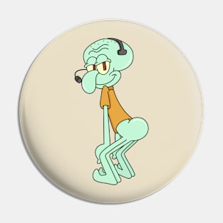 Squidward Tentacles Pin