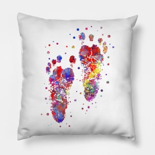 Footprint Pillow