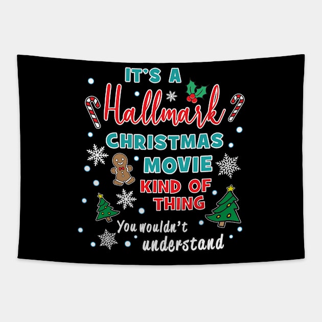 Hallmark Christmas Movie Kind of Thing Tapestry by Roy J Designs