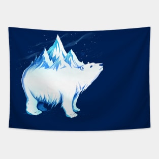 Icebearg Polar Bear Tapestry