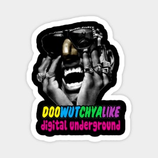 Digital Underground Doowutchyalike Hip Hop  1990 Magnet