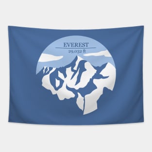 Mount Everest Altitude Tapestry