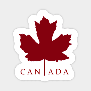 Canada Red Maple Leaf Magnet