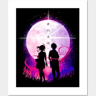 Movie Your Name Poster, Anime Kimi No Na Wa Posters Silk Prints For Wall  Decor, Mitsuha Miyamizu Taki Tachibana Pictures Arts - Painting &  Calligraphy - AliExpress