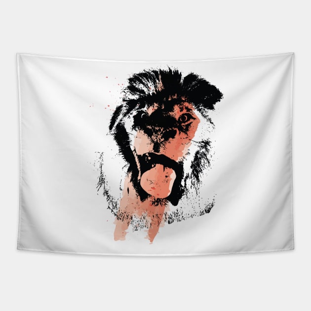 lion Tapestry by annaandron