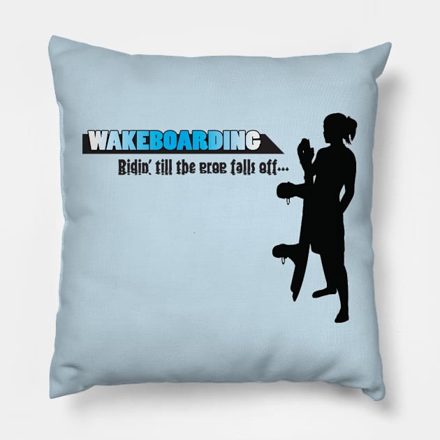 WakeChick Pillow by LeesaMay