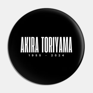 AKIRA TORIYAMA 1955 - 2024 Pin