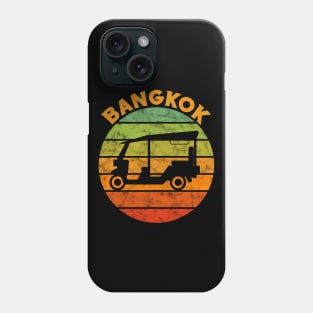 Bangkok Tuk Tuk On A Rainbow Of Colors Phone Case