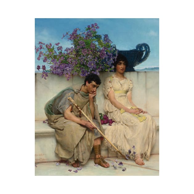 An Eloquent Silence by Lawrence Alma-Tadema by Classic Art Stall