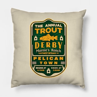 Trout Derby Pelican Town Pillow