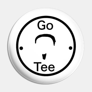 GoTee Logo Pin