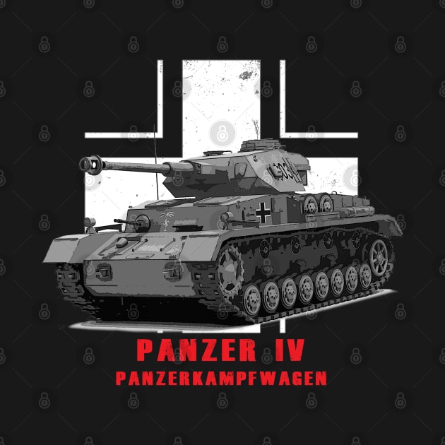 Panzerkampfwagen Panzer IV Military tank WW2 by Jose Luiz Filho