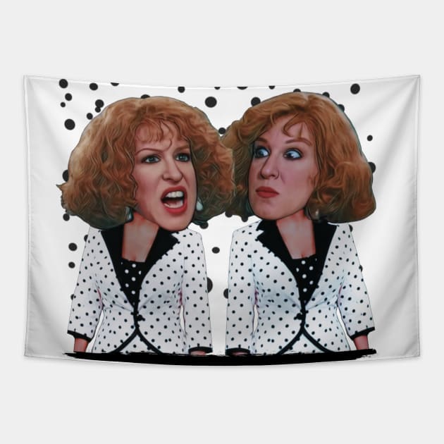 Bette Midler - Big Business Tapestry by Indecent Designs