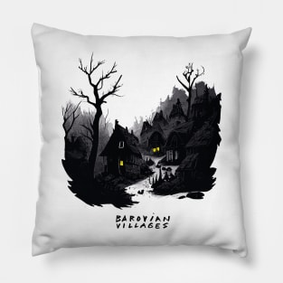 Barovian Villages 3 Pillow