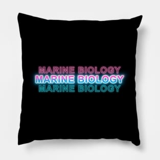 Marine Biology Pillow