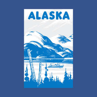 Alaskan Totem Poles T-Shirt