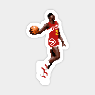 Dominique Wilkins Pixel Dunk Magnet