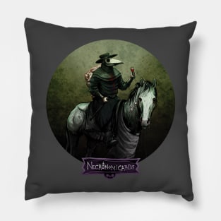 NecronomiCards - The Four Horsemen - Pestilence Pillow