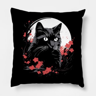 Cottagecore Goth Kawaii Anime Cat Gifts Men Girls Womens Cat Pillow