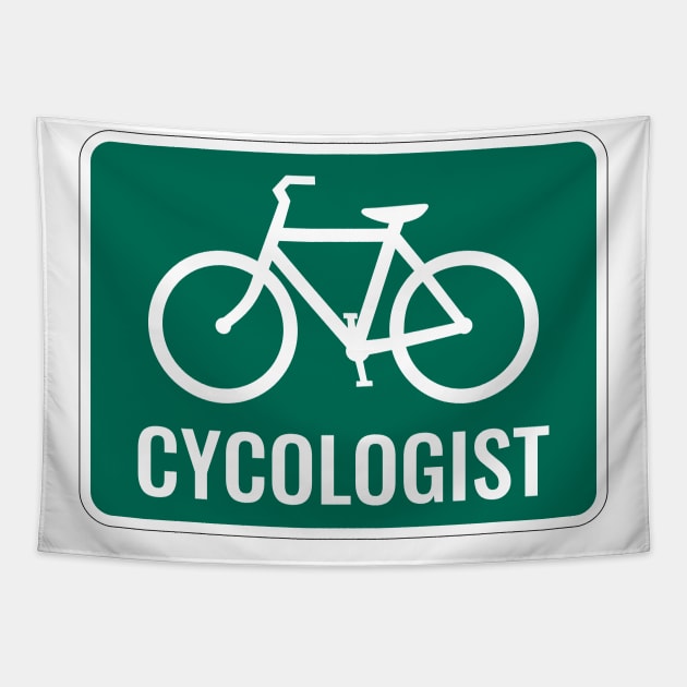 cycologist Tapestry by Tamie