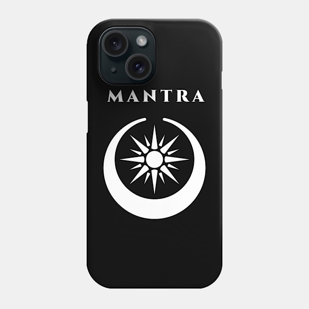 MANTRA Phone Case by highcouncil@gehennagaming.com