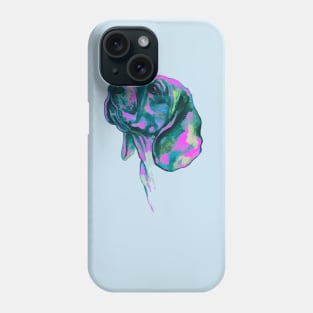 Neon Dog. Phone Case